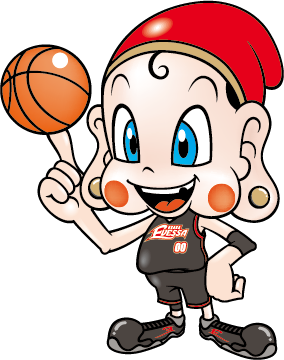大阪エヴェッサのマスコットキャラクターまいどくん