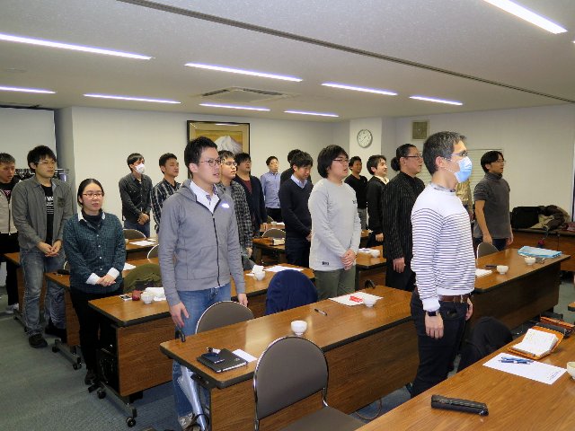 研修開始時の挨拶